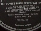 BEATLES SGT PEPPER MONO SIDE 2 OMITS A DAY IN THE LIFE