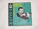 SZERYNG HENRYK ODX122-123-124 J.-S. BACH ODEON