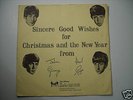 SUPRE RARE  THE BEATLES FIRST CHRISTMAS RECORD  LYN 492