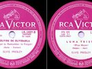 Elvis ARGENTINA Blue Moon / Forgot 1956 P&WHITE 78 rpm