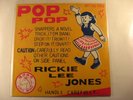 audiophile RICKIE LEE JONES Pop Pop LP NEAR MINT German
