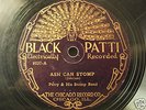 Black Patti 8037 Perry & His Stomp Band, 5 known copies