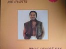 JOE CURTIS LP What People Say RARE BOOGIE MODERN SOUL