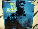 JOHN LEE HOOKER--THATS MY STORY--RIVERSIDE LP,RARE, NM