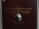 BACH  Well Tempered Piano GLENN GOULD 4LP SIGNED 