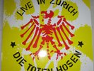Die Toten Hosen - Live in Zürich DOPPEL LP Tote MEGARAR