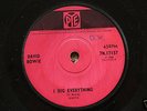 DAVID BOWIE - I Dig Everything - Original 1966 release