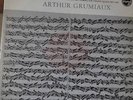 ARTHUR GRUMIAUX  solo violin / BACH  /  PHILIPS A 2205L