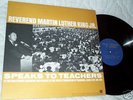 REVEREND MARTIN LUTHER KING JR SPEAKS TO TEACHERS LP 1964 UFT UNITED FEDERATION