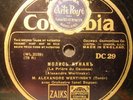 WERTINSKY ALEXANDRE Opera 78rpm Col DC29La Longue Route
