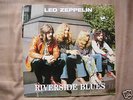 LED ZEPPELIN riverside blues BOOTLEG RAR blue LP Vinyl