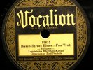 LOUISIANA RHYTHM KINGS, Vocalion 15815 uncommon jazz 78