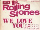 ROLLING STONES  PS 45 SOUTH AFRICA  WE LOVE YO