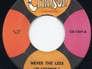 Northern Soul 45- Lee Andrews & Hearts- Never The  Less