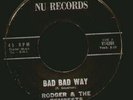 (Hear) 1962 Rodger & Tempests Rockabilly (Bad Bad Way)
