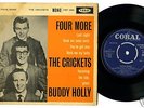 THE CRICKETS feat BUDDY HOLLY four more 1960 CORAL EP