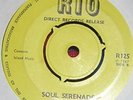 SOUL SERENADE.  SOUL BROTHERS . 1967 COXSONE RECORDING