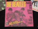 4 Beatles Singles Odeon  z.B. Sie liebt mich - m. Cover