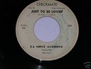 Motown 45, Lamont Anthony , Just to Be Loved