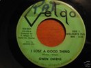 Gwen Owens on Velgo   Detroit northern soul 45 HEAR