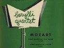 Barylli Quartet Plays Mozart Quartets on Westminster LP