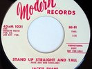 rare Soul Funk 45 JACKIE SHANE stand up straight & tall