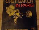 CHET BAKER In Paris BARCLAY 3 LP + 2EP BOX SET Mint