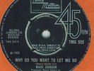 MARV JOHNSON - WHY DO YOU WANT - TAMLA MOTOWN 7
