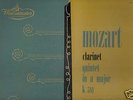 LEOPOLD WLACH clarinet  MOZART  Westminster 1952 LP/NM-