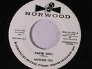 NAPOLEON TYCE & GROUP: Paper Doll / Sitting Here 45 (dj) Vocal Groups
