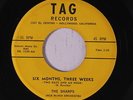 SHARPS: Six Months, Three Weeks 45 (very clean) rare Vocal Groups