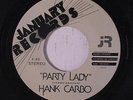 HANK CARBO: Party Lady / Planet Of Love 45 rare Soul