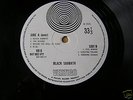 BLACK SABBATH S/T 1st press LP VERTIGO SWIRL SUPERB NM