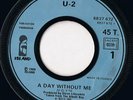RARE U2  a day without FRENCH PROMO 7