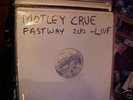 MOTLEY CRUE/FASTWAY IN CONCERT  WESTWOOD  2 LP SET RARE