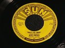 Elvis Presley ORIGINAL 45 Sun 209 That's All Right