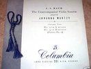 COLUMBIA CX 1287 UK LP BACH VIOLIN SOLO JOHANNA MARTZY