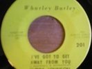CURTIS JOHNSON northern deep soul 45 WHURLEY BURLEY