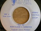 RON FLOOD & SUNDOWN Tell Me modern soul 45 SCORPIO