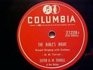 Sister O.M. Terrell & Her Guitar-Columbia 21228 (E+)