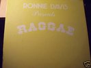 Ronnie Davis-Presents Reggae lp