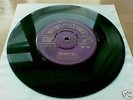 ELVIS PRESLEY  HEARTBREAK HOTEL   HMV   PURPLE/GOLD  UK