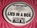 LIES IN A BOX YOU TAKE MY HEART..12