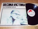 LP DECIMA VICTIMA UN HOMBRE SOLO MOVIDA DARK