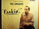 PAUL GONSALVES COOKIN' MINT ORIG'57 ARGO LP BLACK LABEL
