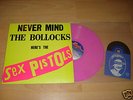 SEX PISTOLS - Never mind the bollocks - rare pink LP
