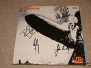 RARE 4x SIGNED LED ZEPPELIN VINYL LP DJ PROMO