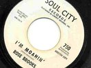 NORTHERN SOUL 45 ROSE BROOKS I'M MOANING