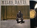 MILES DAVIS  MILT JACKSON  Quintet / Sextet Prestige Lp