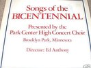 PRIVATE MINNEAPOLIS MN HIGH SCHOOL CHOIR LP THE BEATLES